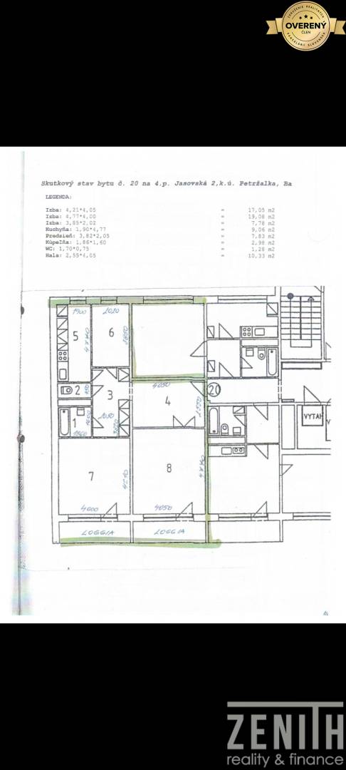 Sale Two bedroom apartment, Two bedroom apartment, Jasovská, Bratislav